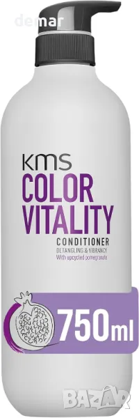 KMS ColorVitality балсам за боядисана коса, 750 мл, защита на цвета, блясък, хидратация, снимка 1