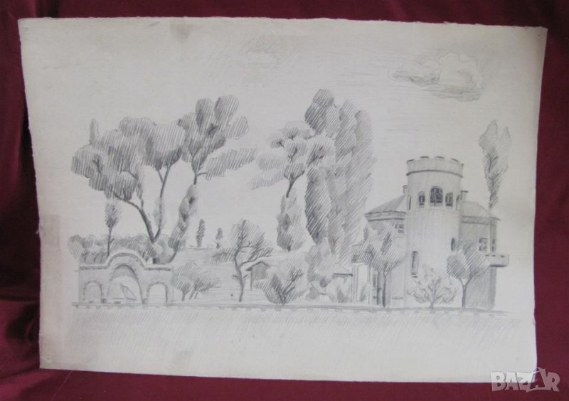 Стара Оригинална Графика, снимка 1