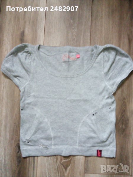 Дамска блуза с къс ръкав, снимка 1