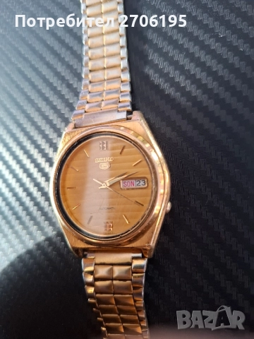 Мъжки часовник Seiko 5 automatic , снимка 6 - Мъжки - 52511279