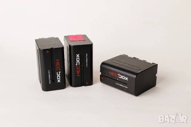 Продавам батерии NPF 970 HEDBOX - 3бр, снимка 1