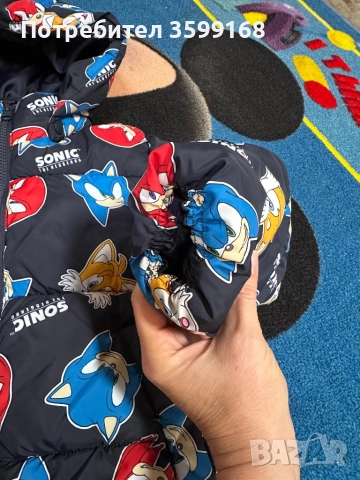 Детско яке соник , снимка 2 - Детски якета и елеци - 52511896