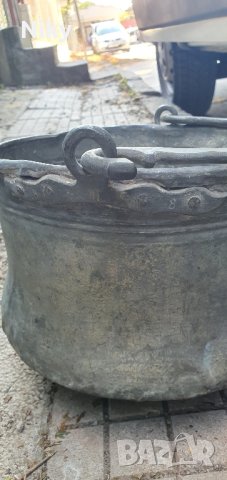 Меден бакър 27х22 см. , снимка 2 - Градински мебели, декорация  - 41737516