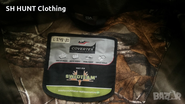 SWEDTEAM WATERPROOF BREATHABLE Jacket размер 54 / XL за лов яке водонепромокаемо - 1715, снимка 14 - Екипировка - 52861402