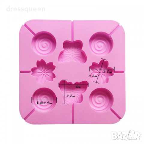 3811 Силиконова форма за близалки, снимка 2 - Форми - 38909699