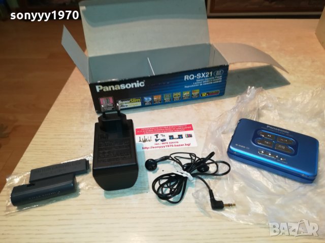 ПОРЪЧАН-PANASONIC RQ-SX21 SUPER SLIM METAL WALKMAN 2410211017, снимка 17 - Радиокасетофони, транзистори - 34563676