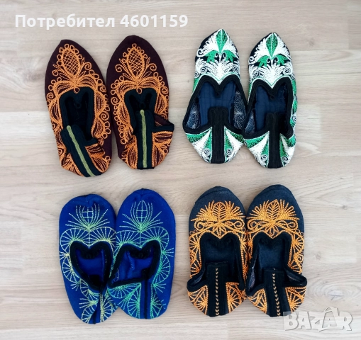 Нови везани терлици , снимка 2 - Антикварни и старинни предмети - 52772153