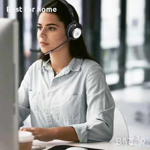 Безжични слушалки Wantek с микрофон - USB и Bluetooth, снимка 5 - Bluetooth слушалки - 50961987