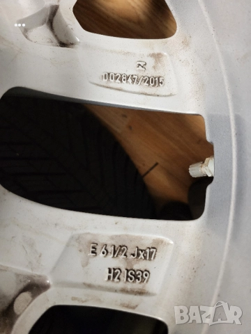 Bmw 17" 5x120 X1 X2 оригинални лети джанти Бмв 205/60/17, снимка 7 - Гуми и джанти - 52537626
