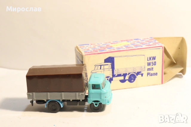 BERLINPLAST H0 1/87 IFA ИФА КАМИОН КОЛИЧКА МОДЕЛ, снимка 5 - Колекции - 53664854