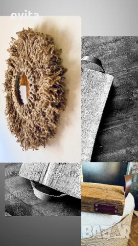 Ръчно изработено огледало в Бохо стил! , снимка 4 - Огледала - 50413096