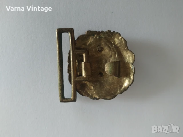 Катарама от офицерския военен колан на ВМС на БНА, снимка 2 - Антикварни и старинни предмети - 50457845