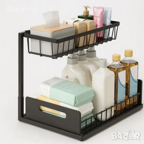 Органайзер за баня и кухня Cheffinger – идеално решение за ред и пространство, снимка 2 - Други стоки за дома - 53180823