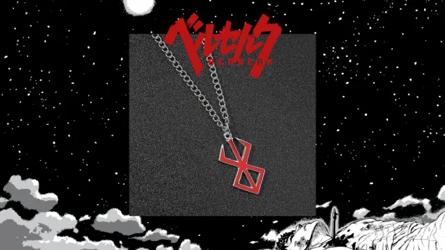 Berserk синджир ланец верижка медальон / БЕРСЕРК / anime