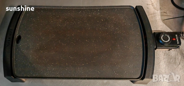 Незалепваща каменна скара TAURUS GALEXIA ELEGANCE STONE 2500W, 47х29см, снимка 6 - Скари - 53682232