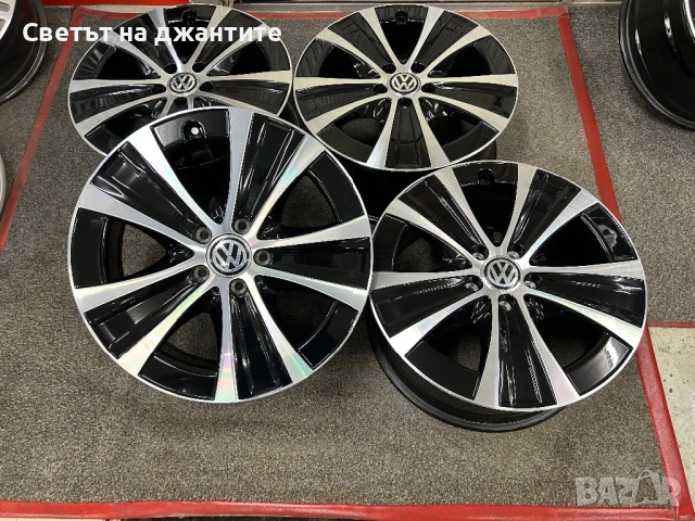 Джанти 18 цола 5х112 VW Golf 5 6 7 8 Caddy Touaran Passat Tiguan Skoda , снимка 2 - Гуми и джанти - 53284096