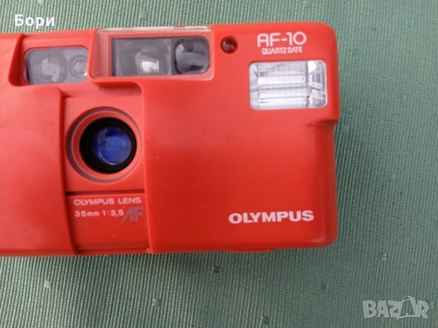 OLYMPUS AF-10 Quartz Date 35mm, снимка 3 - Фотоапарати - 35827935
