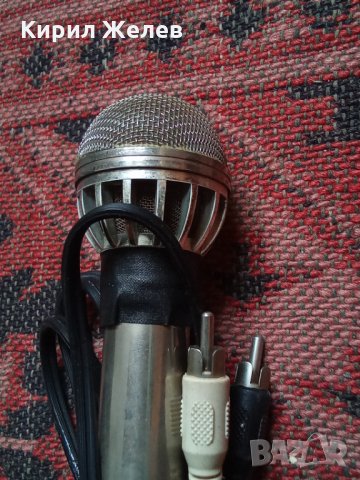 Микрофон стар 25934, снимка 4 - Антикварни и старинни предмети - 35833272