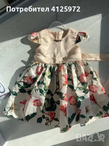 Красива детска рокля за 6-7 години, има нужда от корекция