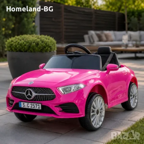 Детска акумулаторна кола Mercedes Benz с кожена седалка, 12V, MP3 плейър, FM радио, USB & SD слот, снимка 8 - Детски велосипеди, триколки и коли - 56049310