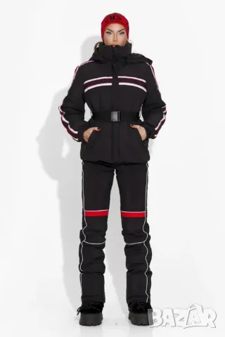 Дамски черен ски костюм Zapys Bogas сноуборд - чисто нов, снимка 6 - Зимни спортове - 49461834