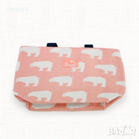 1484 Термо чанта за храна и напитки Бели мечки, снимка 14 - Хладилни чанти - 40999454