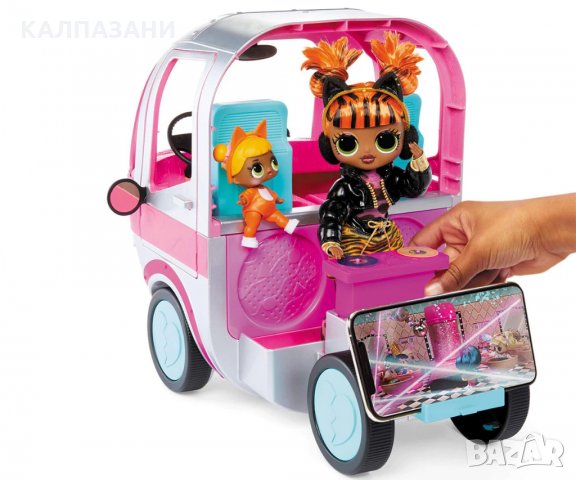 Комплект L.O.L. OMG - Парти кемпер 4в1 LOL Surprise 576730, снимка 4 - Кукли - 35952859