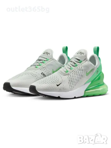 Nike - Air Max 270 номер 47.5 мъжки сиви Оригинал Код 3022, снимка 4 - Маратонки - 47814628