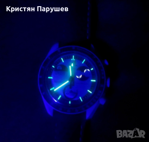 Omega×Swatch Mission to Earthphase , снимка 6 - Мъжки - 52375249