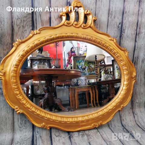 Овално огледало - Голд , снимка 5 - Огледала - 42458443