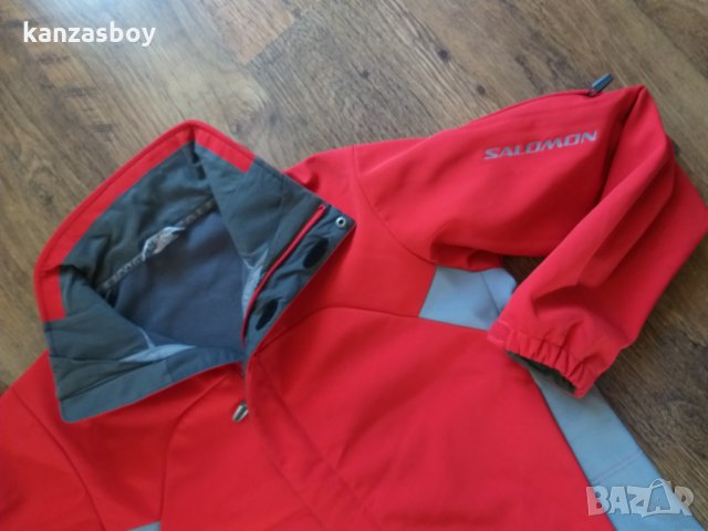 Salomon smart skin soft shell ski jacket - страхотно мъжко яке, снимка 2 - Якета - 34615633