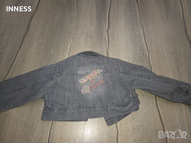 Дънково късо яке, снимка 2 - Детски якета и елеци - 53071242