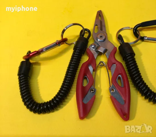 Нови многофункционални риболовни клещи 3 цвята, снимка 5 - Такъми - 49289159