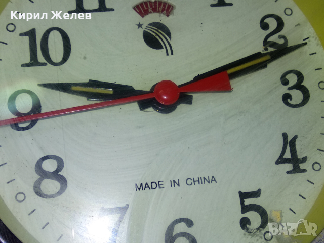 MADE in CHINA Стар РЯДЪК КОЛЕКЦИОНЕРСКИ МОДЕЛ РЕТРО МЕХАНИЧЕН КИТАЙСКИ БУДИЛНИК 30799, снимка 4 - Антикварни и старинни предмети - 44549470