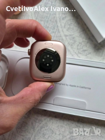 Чисто нов Apple watch 10 , 46mm розово злато , снимка 5 - Мъжки - 52845674