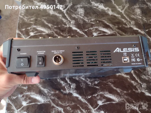 Аудио миксек Alesis Multimix 8 USB FX, снимка 7 - Ресийвъри, усилватели, смесителни пултове - 56087781