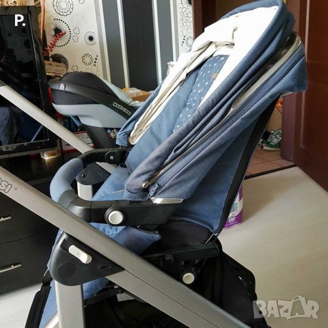 Комбинирана количка Maxi Cosi Loola 3 + Столче за кола Pebble, снимка 8 - Детски колички - 41825870