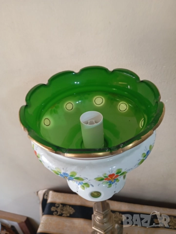 Винтидж настолна лампа, снимка 6 - Настолни лампи - 49419699