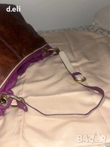 ETRO Original 100% Кожа Голяма чанта, снимка 3 - Чанти - 52333094