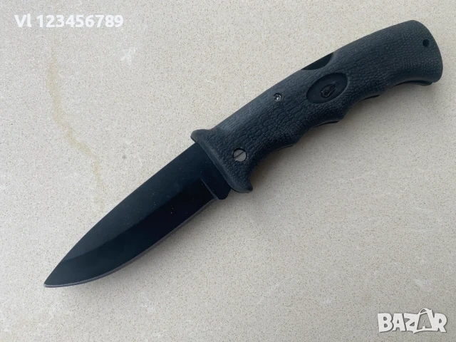 Сгъваем нож Columbia / 95х210см / антрацитено черен