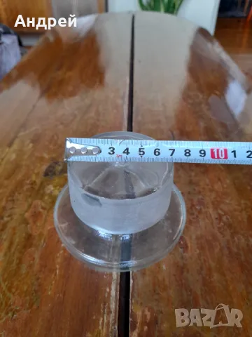 Стара стъклена запушалка,тапа #3, снимка 5 - Други ценни предмети - 48946373