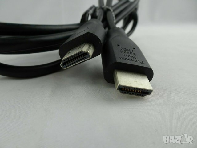 Ultra HD 4К 3D 1.5m Samsung Premium High Speed HEC HDR HDMI v2 Кабел Ethernet 80° 30V VW-1 GLORYMARK, снимка 4 - Кабели и адаптери - 41382934