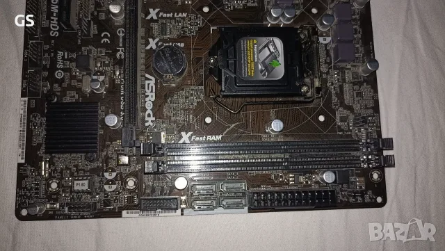Продавам дънна платка ASRock B85M-HDS Socket 1150, снимка 3 - Дънни платки - 56316934