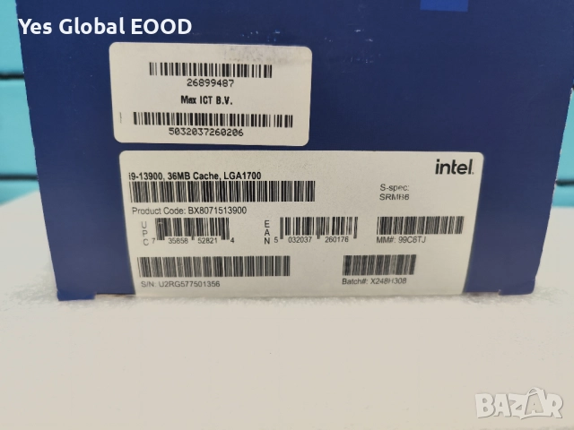 Intel Core i9-13900 13-то поколение процесор, снимка 7 - Процесори - 52988979