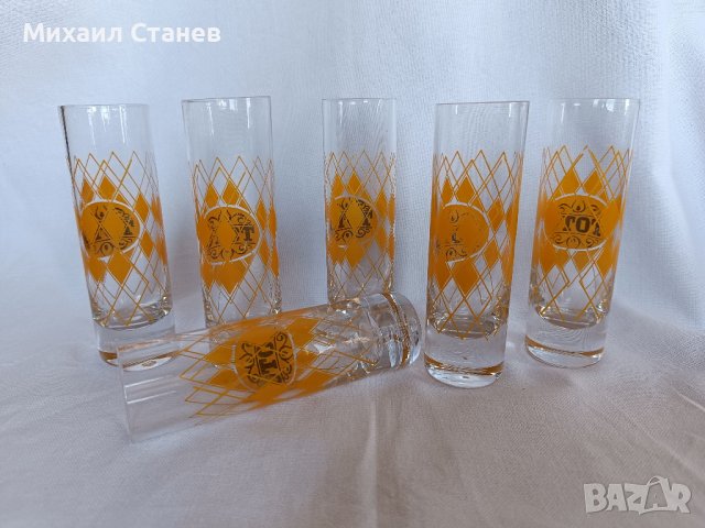 К-т чаши за ракия на спорт ТОТО, снимка 3 - Сервизи - 42159008