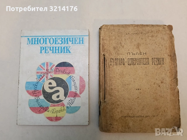 Многоезичен речник – Колектив