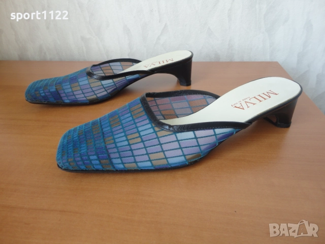 N38 Milva/италиански чехли, снимка 7 - Чехли - 52275165