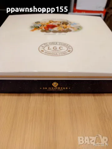 Луксозна дървена кутия / Комплект La Gloria Cubana 20 Glorias, снимка 3 - Табакери - 56071196