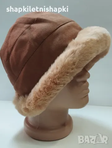 Дамска шапка лукс 148, снимка 2 - Шапки - 48014521