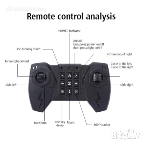 4655 Детска Количка с Управление Чрез Жестове и Светлинни Ефекти, снимка 8 - Коли, камиони, мотори, писти - 53821781